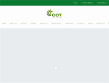 Tablet Screenshot of cct.org.ph