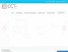 Tablet Screenshot of cct.com.pe