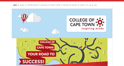 Desktop Screenshot of cct.edu.za